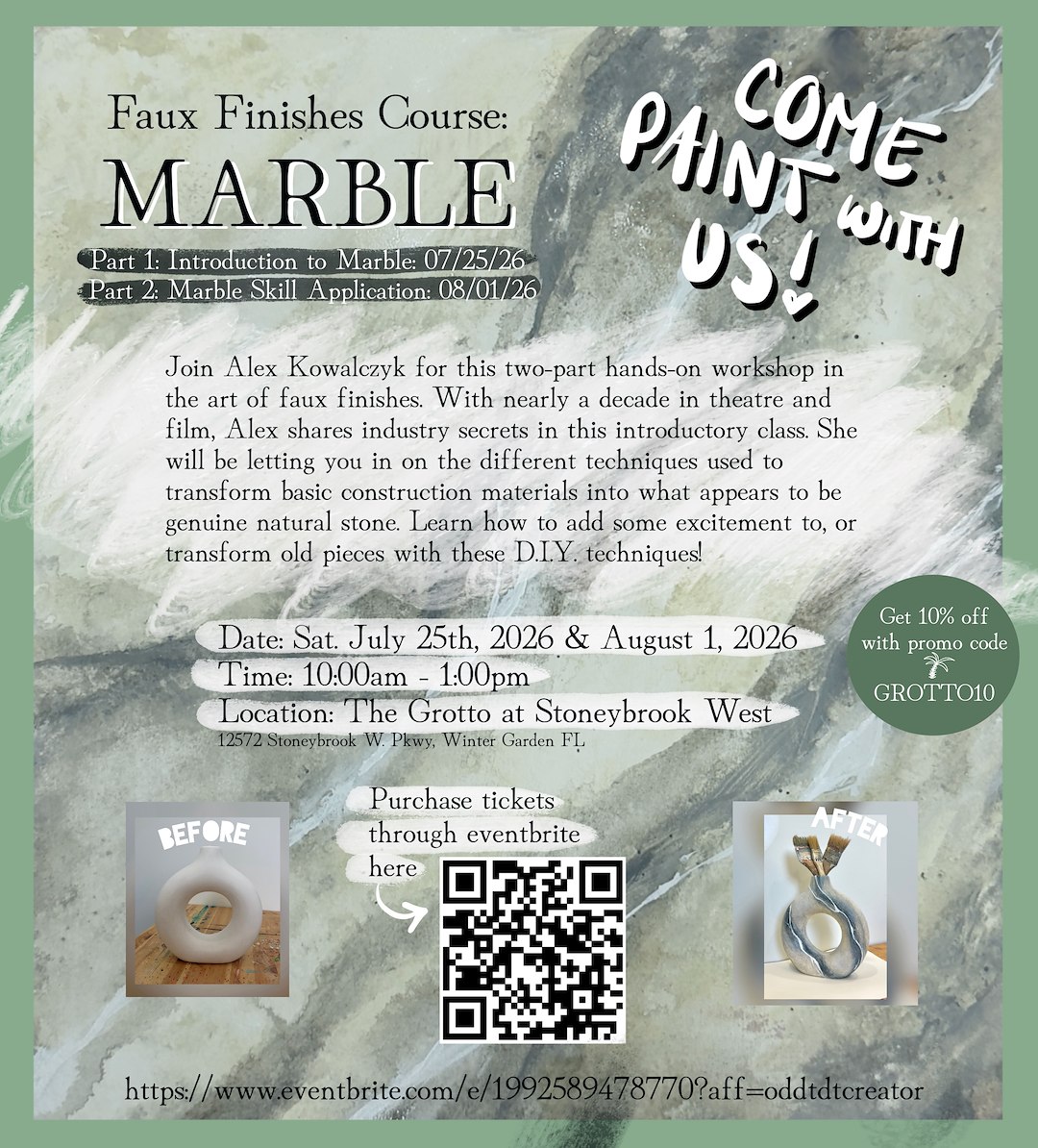 Faux Finishes Course: Marble with Alex Kowalczyk Thumbnail