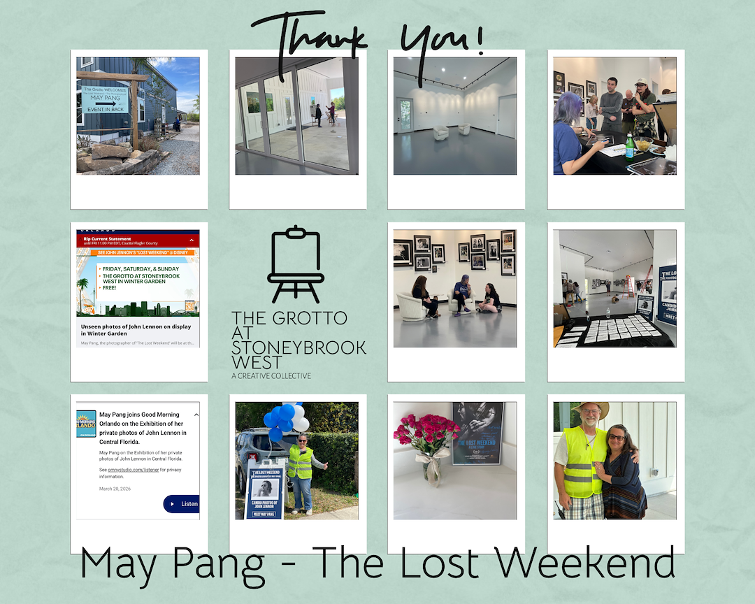 Thank you, May Pang - The Lost Weekend Photo Exhibit March 2026